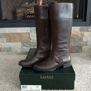 Women's Ralph Lauren Brown Boot Size 6B